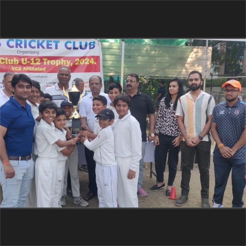U-12 champions in the SCC Interclub trophy 2024